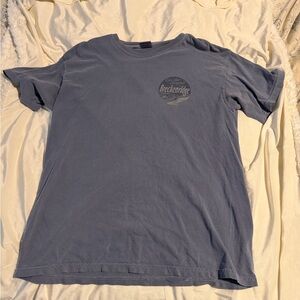 Vintage-Style Breckenridge Comfort Colors Slate Blue Men's T-Shirt